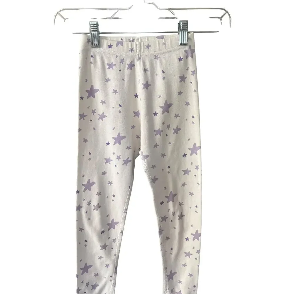 Hanna Andersson Moon and Back Girls 2 pc Pajamas Size 110 5 Play Condition